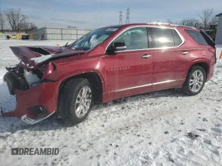 2019 Chevrolet Traverse RS with VIN 1GNEVJKW6KJ227888, listed as a Copart auction lot 45856465 with 0 mi miles and Salvage Title. Bid and sale history available at carsss.com. Image 1.