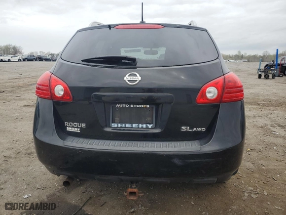 2009 Nissan Rogue S with VIN JN8AS58V49W433265, listed as a Copart auction lot 51032915 with 134,778 mi miles and Clean Title. Bid and sale history available at carsss.com. Image 6.