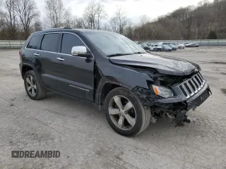2014 Jeep Grand Cherokee Overland with VIN 1C4RJFCG5EC373508, listed as a Copart auction lot 52645295 with 166,474 mi miles and Salvage Title. Bid and sale history available at carsss.com. Image 4.