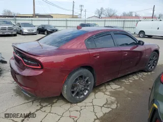 2018 Dodge Charger GT with VIN 2C3CDXJG5JH222251, listed as a Copart auction lot 46050435 with 0 mi miles and Salvage Title. Bid and sale history available at carsss.com. Image 3.