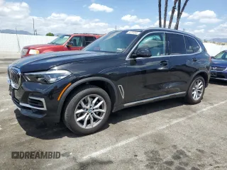 2023 BMW X5 sDrive40i with VIN 5UXCR4C06P9N63516, listed as a Copart auction lot 56754965 with 5,588 mi miles and Salvage title. Bid and sale history available at DreamBid. Image 1.