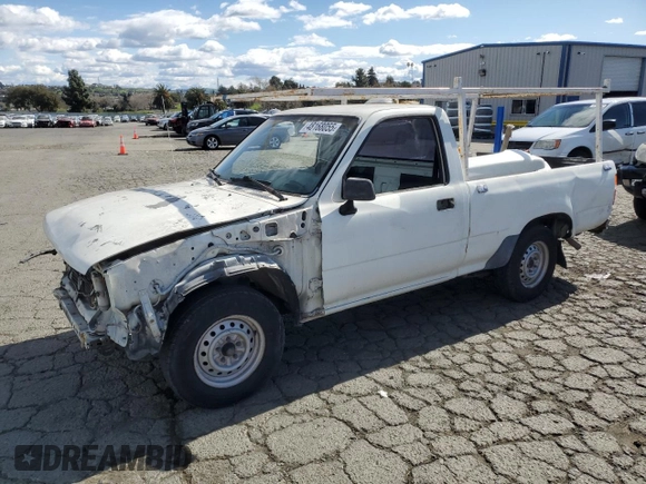 1994 Toyota Pickup z VIN JT4RN81A1R5193791, wystawiony jako Copart lot #48168055 z przebiegiem 22 108 mil mil oraz Szkoda całkowita • Salvage title. Historia ofert i sprzedaży dostępna na DreamBid. Obrazek 1.