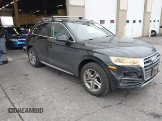2019 Audi Q5 Premium with VIN WA1ANAFY5K2039094, listed as a IAAI auction lot 41333509 with 45,956 mi miles. Bid and sale history available at carsss.com. Image 1.