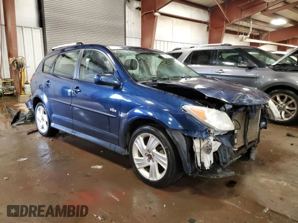 2007 Pontiac Vibe with VIN 5Y2SL65877Z401293, listed as a Copart auction lot 72441224 with 282,033 mi miles and Clean Title. Bid and sale history available at carsss.com. Image 4.