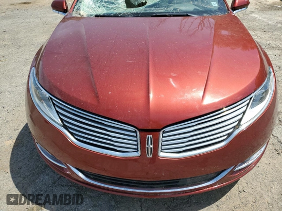 2014 Lincoln MKZ with VIN 3LN6L2GKXER800389, listed as a Copart auction lot 51793125 with 35,976 mi miles and Salvage title. Bid and sale history available at DreamBid. Image 13.
