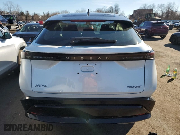 2023 Nissan ARIYA Venture+ z VIN JN1BF0AA6PM401878, wystawiony jako Copart lot #47378325 z przebiegiem 9 639 mil mil oraz Szkoda całkowita • Salvage title. Historia ofert i sprzedaży dostępna na DreamBid. Obrazek 6.