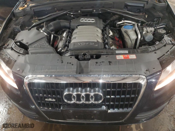 2010 Audi Q5 Premium with VIN WA1CKAFP8AA070059, listed as a Copart auction lot 85729634 with 162,294 mi miles and Salvage Title. Bid and sale history available at carsss.com. Image 12.