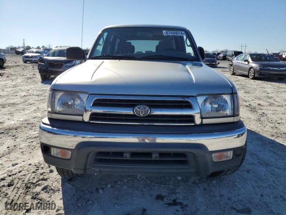 2000 Toyota 4Runner with VIN JT3GM84R9Y0060238, listed as a Copart auction lot 87455014 with 317,260 mi miles and Salvage Title. Bid and sale history available at carsss.com. Image 5.