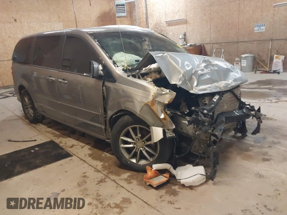 2015 Dodge Grand Caravan SE with VIN 2C4RDGBG1FR738659, listed as a IAAI auction lot 41547350 with 96,621 mi miles and . Bid and sale history available at DreamBid. Image 1.