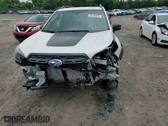 2025 Subaru Forester Wilderness with VIN JF2SKAJC4SH402935, listed as a Copart auction lot 58765835 with 1,867 mi miles and Salvage title. Bid and sale history available at DreamBid. Image 15.