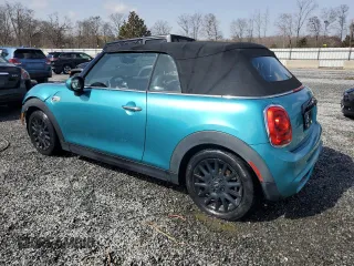 2016 MINI Convertible S with VIN WMWWG9C59G3A92347, listed as a Copart auction lot 47449015 with 79,860 mi miles and Salvage Title. Bid and sale history available at DreamBid. Image 2.