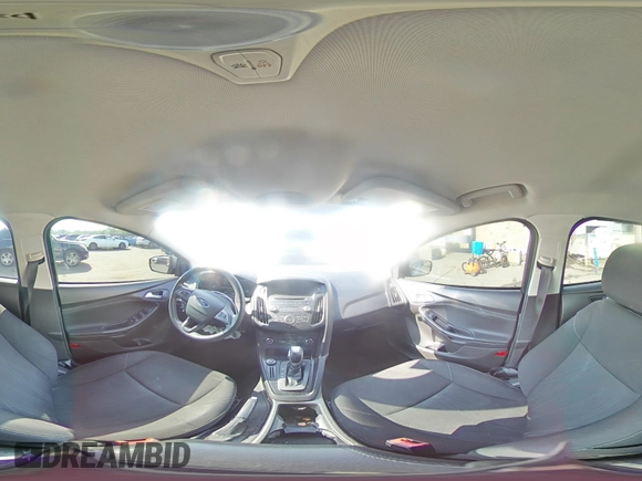 2015 Ford Focus SE with VIN 1FADP3F2XFL321208, listed as a Copart auction lot 61413005 with 139,439 mi miles and Salvage title. Bid and sale history available at DreamBid. Image 15.