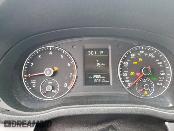 2013 Volkswagen Passat S с VIN 1VWAP7A32DC007583, выставлен на аукционе Copart как лот 46442615 с пробегом 137 210 миль миль и Списание • Salvage title. История ставок и продаж доступна на DreamBid. Изображение 9.
