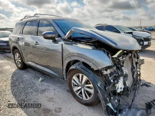 2023 Nissan Pathfinder SL with VIN 5N1DR3CA4PC209839, listed as a Copart auction lot 65969665 with 48,743 mi miles and Clean title. Bid and sale history available at DreamBid. Image 4.