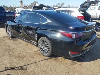 2024 Lexus ES with VIN 58ADA1C1XRU041495, listed as a IAAI auction lot 41808119 with 84,553 mi miles. Bid and sale history available at carsss.com. Image 3.