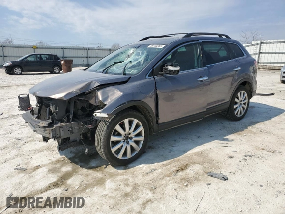 2008 Mazda CX-9 Grand Touring with VIN JM3TB38V380147926, listed as a Copart auction lot 48440265 with 140,686 mi miles and Salvage Title. Bid and sale history available at carsss.com. Image 1.