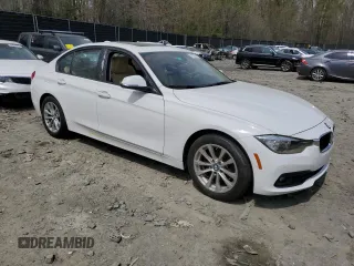 2017 BMW 3 Series 320i with VIN WBA8E1G52HNU14131, listed as a Copart auction lot 51550645 with 0 mi miles and Clean Title. Bid and sale history available at carsss.com. Image 4.