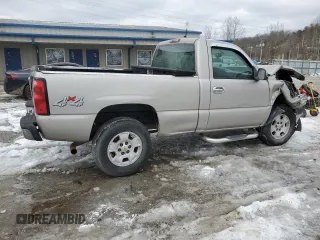 2006 Chevrolet Silverado 1500 Work Truck with VIN 3GCEK14X16G264667, listed as a Copart auction lot 43957535 with 0 mi miles and Salvage Title. Bid and sale history available at carsss.com. Image 3.