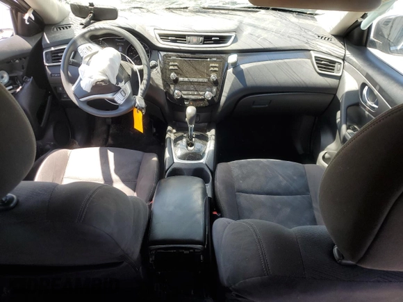2015 Nissan Rogue SV with VIN KNMAT2MV7FP526333, listed as a Copart auction lot 52673815 with 155,262 mi miles and Salvage Title. Bid and sale history available at carsss.com. Image 8.