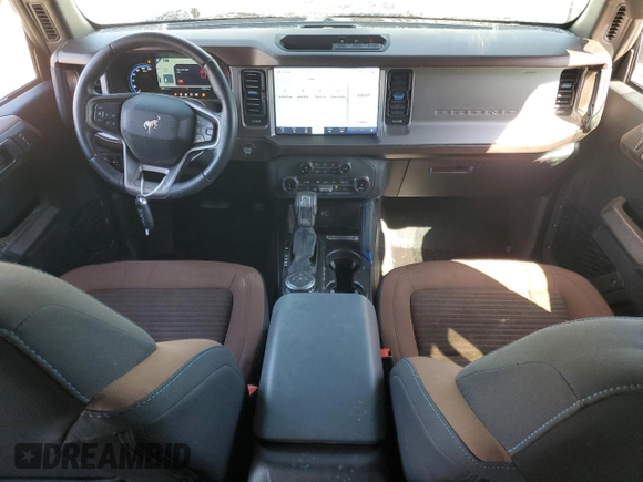 2022 Ford Bronco with VIN 1FMDE5BH8NLB16602, listed as a Copart auction lot 55650605 with 14,518 mi miles and Non Repairable. Bid and sale history available at carsss.com. Image 8.