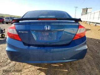 2012 Honda Civic Sdn EX-L with VIN 19XFB2F92CE314749, listed as a Copart auction lot 52286455 with 175,446 mi miles and Clean Title. Bid and sale history available at carsss.com. Image 6.