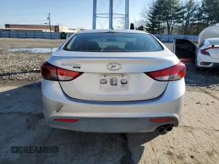 2013 Hyundai Elantra Coupe GS PZEV with VIN KMHDH6AE0DU002493, listed as a Copart auction lot 64396334 with 122,816 mi miles and Salvage Title. Bid and sale history available at carsss.com. Image 6.