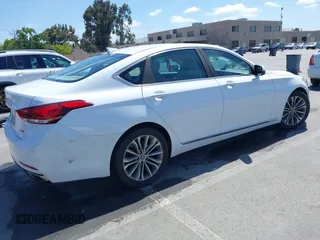 2016 Hyundai Genesis 3.8L z VIN KMHGN4JE2GU120592, wystawiony jako IAAI lot #42314558 z przebiegiem 106 533 mil mil oraz . Historia ofert i sprzedaży dostępna na DreamBid. Obrazek 4.