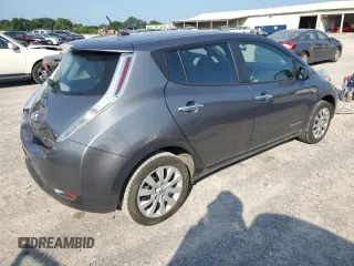 2015 Nissan LEAF SV with VIN 1N4AZ0CP5FC319989, listed as a Copart auction lot 64185663 with 69,099 mi miles. Bid and sale history available at carsss.com. Image 3.