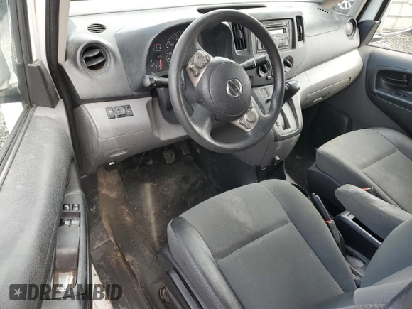 2015 Nissan NV200 SV with VIN 3N6CM0KN0FK732086, listed as a Copart auction lot 49525165 with 170,936 mi miles and Salvage Title. Bid and sale history available at carsss.com. Image 8.