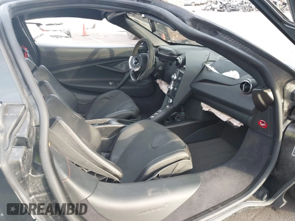 2021 McLaren 765LT z VIN SBM14RCA3MW765344, wystawiony jako IAAI lot #40934179 z przebiegiem 10 900 mil mil oraz . Historia ofert i sprzedaży dostępna na DreamBid. Obrazek 8.