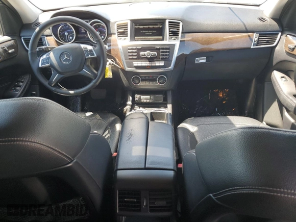 2015 Mercedes-Benz M ML 350 with VIN 4JGDA5JB9FA474104, listed as a Copart auction lot 52978295 with 123,108 mi miles and Clean Title. Bid and sale history available at carsss.com. Image 8.