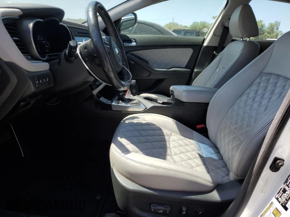 2015 Kia Optima SX Turbo with VIN 5XXGR4A60FG516459, listed as a Copart auction lot 54153155 with 66,643 mi miles and Salvage Title. Bid and sale history available at carsss.com. Image 7.