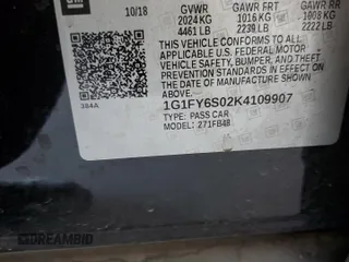 2019 Chevrolet Bolt EV LT с VIN 1G1FY6S02K4109907, выставлен на аукционе Copart как лот 58500955 с пробегом 78 567 миль миль и Списание • Salvage title. История ставок и продаж доступна на DreamBid. Изображение 12.