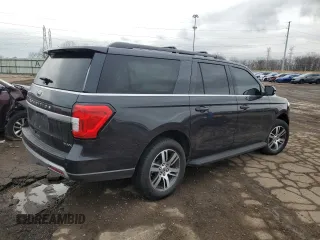 2024 Ford Expedition Max XLT with VIN 1FMJK1J80REA55794, listed as a Copart auction lot 85528924 with 8,166 mi miles and Clean Title. Bid and sale history available at DreamBid. Image 3.