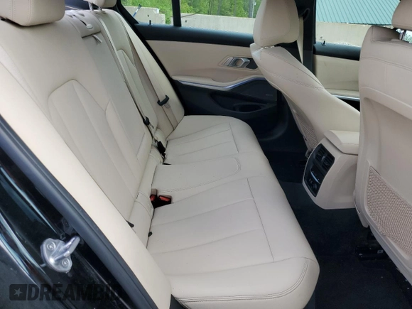 2020 BMW 3 Series 330i with VIN 3MW5R1J05L8B16852, listed as a Copart auction lot 56912105 with 75,379 mi miles and Salvage title. Bid and sale history available at DreamBid. Image 10.