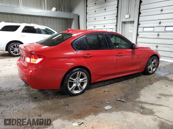 2015 BMW 3 Series 335i xDrive with VIN WBA3B9G54FNR94397, listed as a Copart auction lot 57778775 with 163,748 mi miles and Clean title. Bid and sale history available at DreamBid. Image 3.