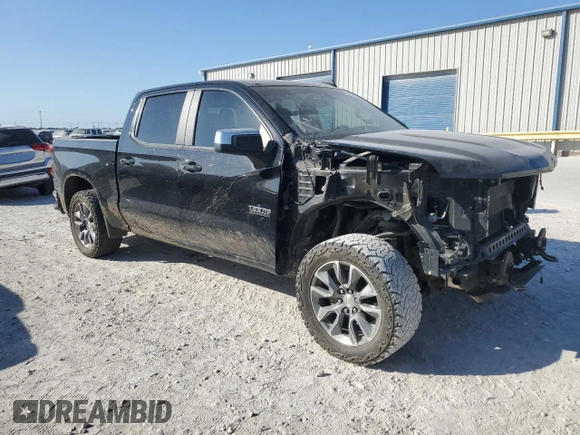 2021 Chevrolet Silverado 1500 LT with VIN 1GCUYDED8MZ341788, listed as a Copart auction lot 76595694 with 85,035 mi miles and Salvage Title. Bid and sale history available at carsss.com. Image 4.