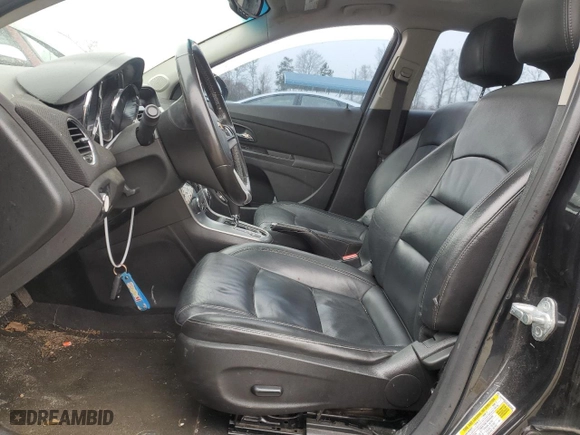 2012 Chevrolet Cruze LTZ with VIN 1G1PH5SC3C7407939, listed as a Copart auction lot 52715615 with 134,253 mi miles and Salvage Title. Bid and sale history available at carsss.com. Image 7.