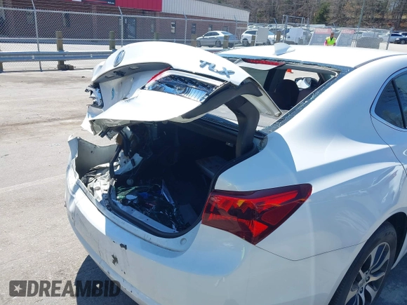 2017 Acura TLX with VIN 19UUB1F32HA007901, listed as a IAAI auction lot 41877950 with 110,598 mi miles and . Bid and sale history available at DreamBid. Image 17.