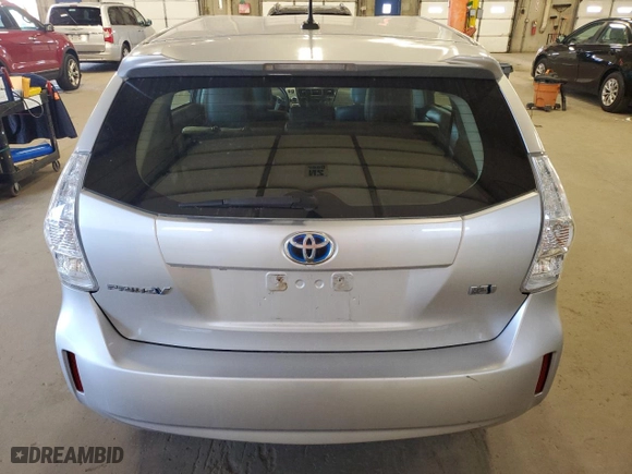 2014 Toyota Prius v Two with VIN JTDZN3EU7E3316071, listed as a Copart auction lot 54203055 with 230,885 mi miles and Clean Title. Bid and sale history available at carsss.com. Image 6.