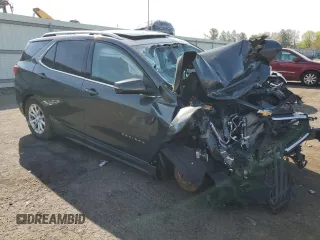 2018 Chevrolet Equinox LT z VIN 2GNAXSEV7J6185549, wystawiony jako Copart lot #53946125 z przebiegiem Nie podano mil oraz Szkoda całkowita • Salvage title. Historia ofert i sprzedaży dostępna na DreamBid. Obrazek 4.