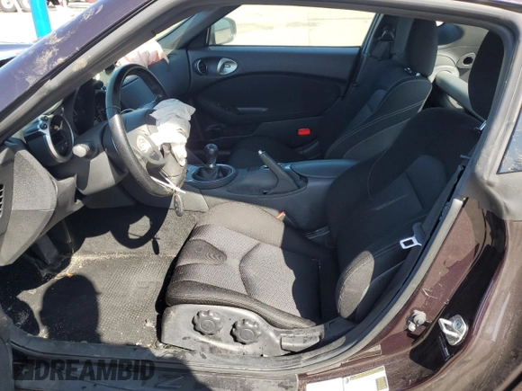 2014 Nissan 370Z Touring with VIN JN1AZ4EH6EM633637, listed as a Copart auction lot 50797105 with 0 mi miles and Salvage Title. Bid and sale history available at carsss.com. Image 7.