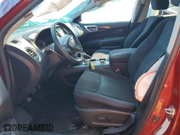 2016 Nissan Pathfinder Platinum with VIN 5N1AR2MM8GC611868, listed as a Copart auction lot 54077545 with 146,187 mi miles and Salvage Title. Bid and sale history available at carsss.com. Image 7.