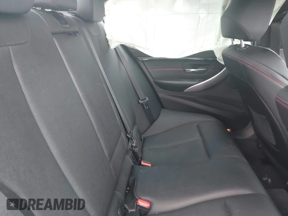 2016 BMW 3 Series 328i with VIN WBA8E9G52GNU30083, listed as a IAAI auction lot 41811439 with 55,396 mi miles. Bid and sale history available at carsss.com. Image 8.