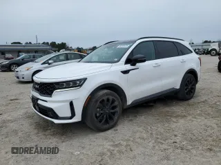 2023 Kia Sorento SX z VIN 5XYRK4LFXPG199183, wystawiony jako Copart lot #88232475 z przebiegiem 19 348 mil mil oraz Szkoda całkowita • Salvage title. Historia ofert i sprzedaży dostępna na DreamBid. Obrazek 1.
