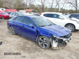 2023 Hyundai Elantra Limited with VIN KMHLP4AG6PU384604, listed as a IAAI auction lot 41469425 with 59,108 mi miles and . Bid and sale history available at DreamBid. Image 1.