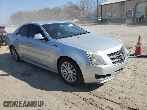 2010 Cadillac CTS Luxury with VIN 1G6DE5EG4A0132771, listed as a Copart auction lot 48871435 with 122,093 mi miles and Salvage Title. Bid and sale history available at carsss.com. Image 4.