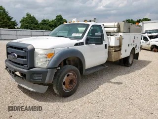 2012 Ford F-450 XL with VIN 1FDUF4GY6CEB70501, listed as a Copart auction lot 62795095 with 195,753 mi miles and Clean title. Bid and sale history available at DreamBid. Image 1.