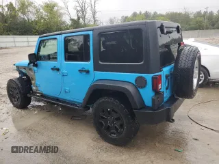 2018 Jeep Wrangler JK Unlimited Sport S with VIN 1C4BJWDG1JL868623, listed as a Copart auction lot 71317144 with 64,126 mi miles and Salvage Title. Bid and sale history available at carsss.com. Image 2.