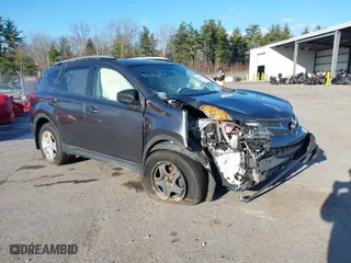 2014 Toyota RAV4 LE with VIN JTMBFREVXED078771, listed as a IAAI auction lot 40936594 with 187,659 mi miles. Bid and sale history available at carsss.com. Image 1.